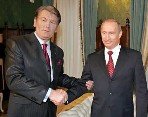  Vladimir Putin Viktor Yushchenko foto