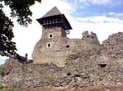 Невицький замок на Закарпатті.