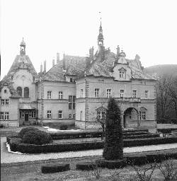 Мукачевско-Чинадиевский замок-дворец графа Шенборна (ХVIII ВЕК), в котором теперь находится санаторий 