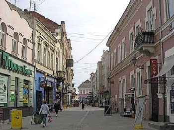 Ужгородский Арбат - пешеходная улица Корзо