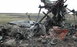 Разбившийся российский Ил-76