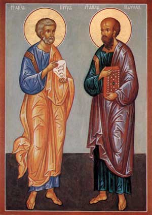 Апостоли Петро і Павло.