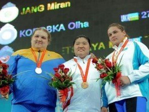 Штангистка Ольга Коробка завоевала для Украины первое «серебро» на Олимпиаде в Пекине