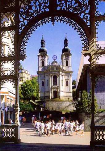 Карловы Вары самый популярный курорт в Чехии 