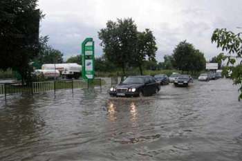 Наводнение в Черновцах