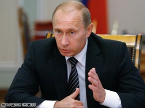 Putin accuses U.S. of orchestrating Georgian war
