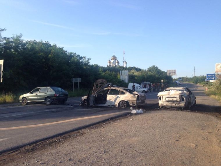 В результате перестрелки в Мукачево двое представителей Правого сектора были убиты, четверо сотрудников милиции было ранено