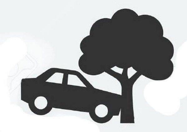 Рятувальники Закарпаття деблокували водія та пасажира легковика, що злетів із дороги і "зустрівся" з деревом