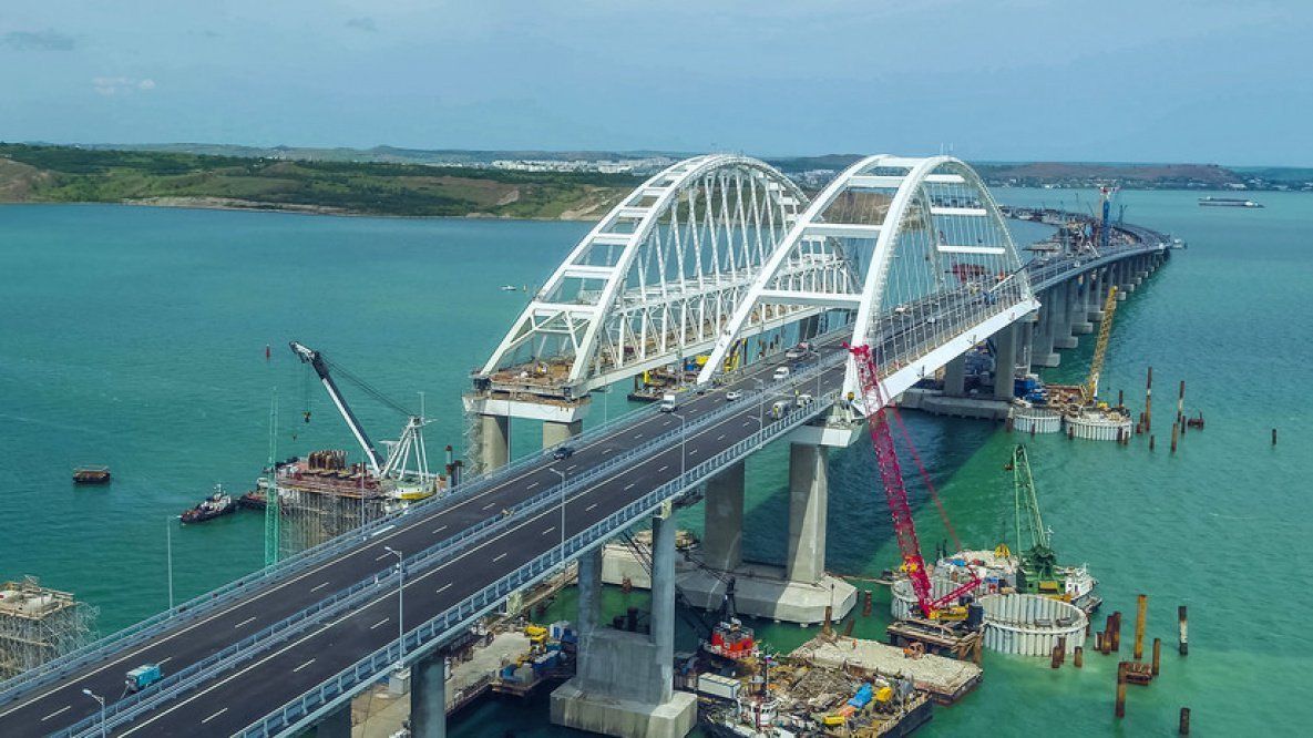 The Kerch Strait bridge is officially opened