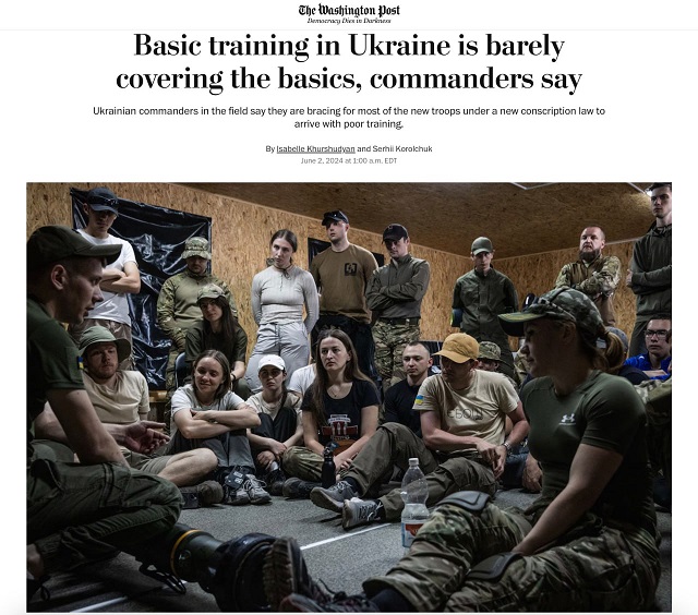  Украинские командиры жалуются на качество обучения новобранцев