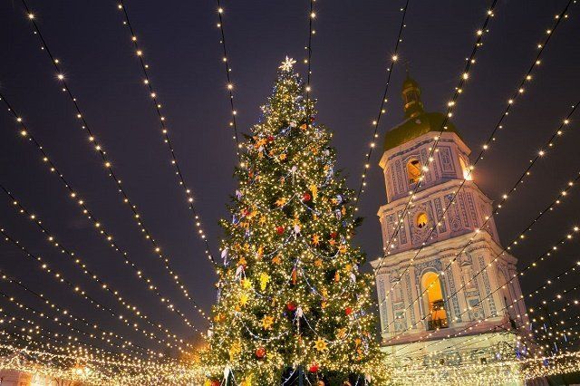В ретинг рождественских елок Европы попала киевская красавица