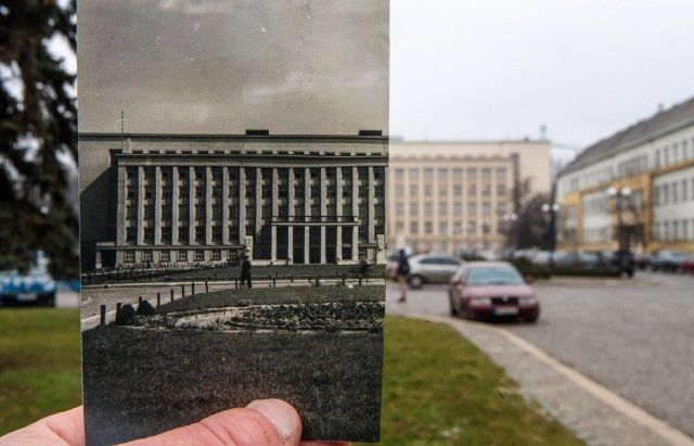 Поразительные кадры: Разницу старого и современного Ужгорода показали на одной фотографии