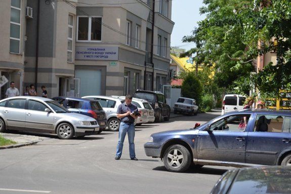 В Ужгороде на Швабской задержаны злоумышленники
