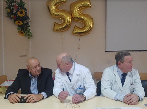 55 років з дня створення торакально-хірургічного відділення тубдиспансера