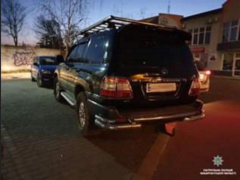 В Ужгороді патрульні виявили водія, який, ймовірно, перебував у стані наркотичного сп’яніння