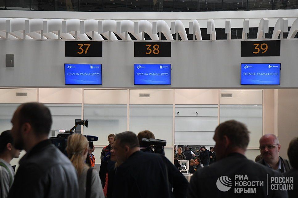 Россия построила в аэропорту Симферополя новый международный терминал