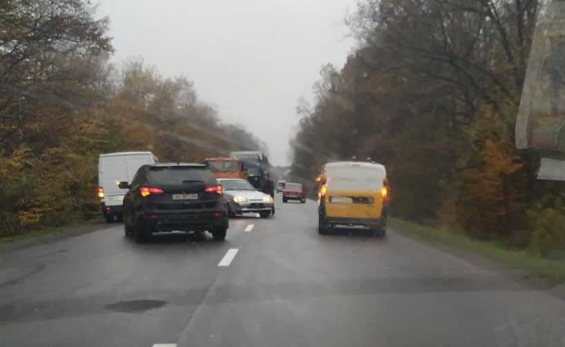 В Закарпатье авария на трассе с самого утра
