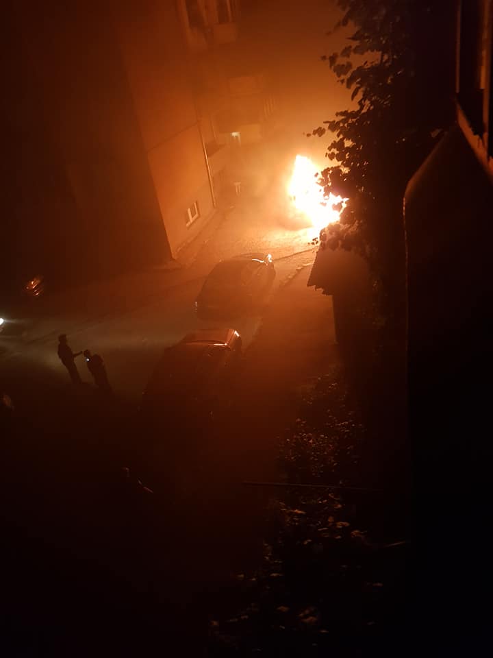 В Ужгороді спалили автомобіль заступника мера