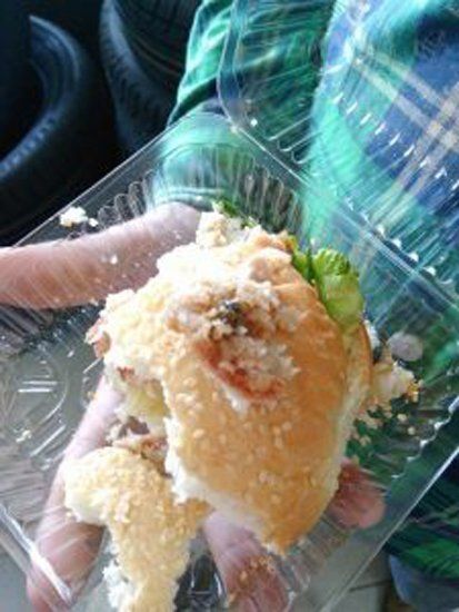 Ужгородский "Вопак" продает гамбургеры с тараканами
