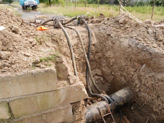 В Ужгороде проходит ремонт водогона