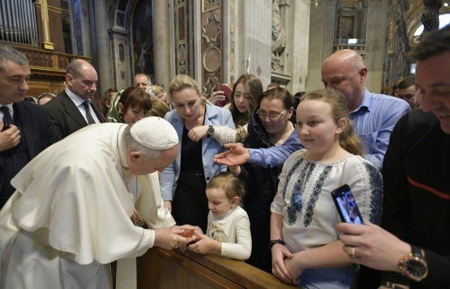Ватикан. Папа Римський Франциск зустрівся з паломниками із Закарпаття