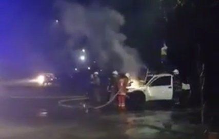 Вогнеборці Закарпаття оперативно ліквідували пожежу автівки, яка спалахнула під час руху в Іршаві