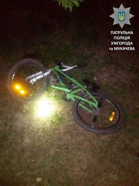 Благодаря бдительности ужгородские патрульные обнаружили воров велосипедов