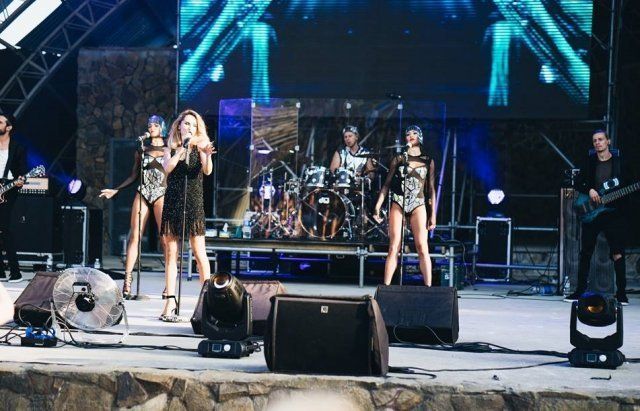 Светлана Лобода дала концерт в Ужгороде