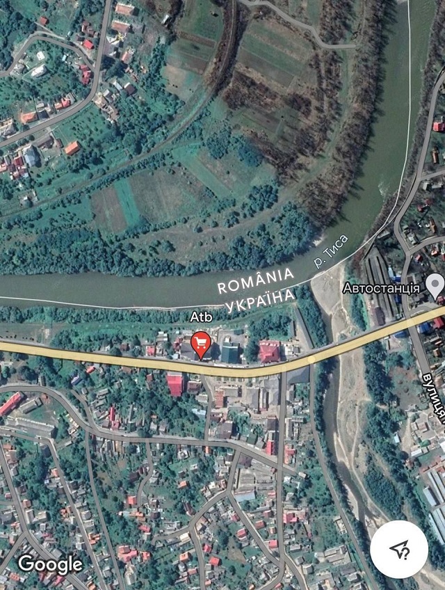 Мужчина в Закарпатье вышел из АТБ и переплыл через Тису в Румынию