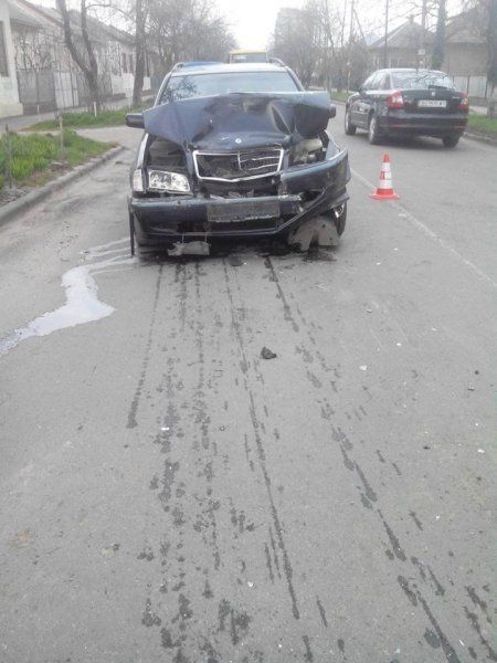 ДТП произошло по вине водителя Mercedes