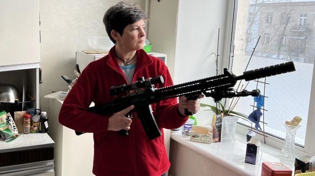 52-летняя украинка Мариана Жагло готова "драться с русскими за Киев"
