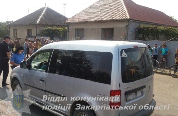 В ДТП в Муцкачево пострадали дети