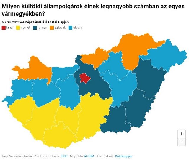 Украинцы на первом месте среди иностранцев в Венгрии