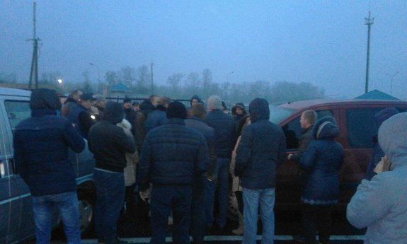 КПП "Тиса" тоже заблокирован "пересечниками"