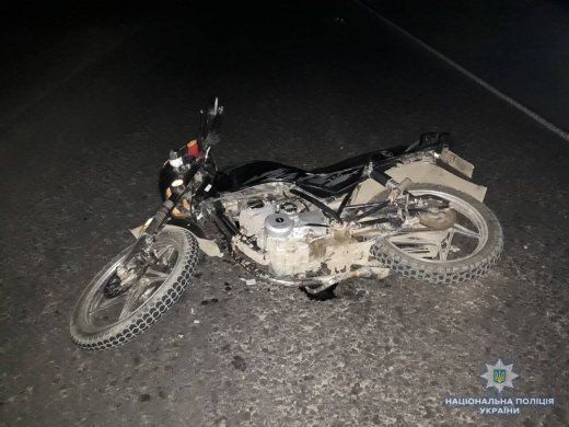 ДТП в Закарпатье: столкнулись мотоцикл и микроавтобус