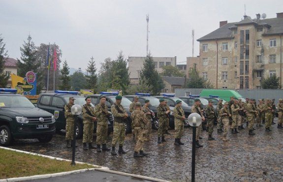 Закарпатских пограничников усилили бойцами подразделений быстрого реагирования