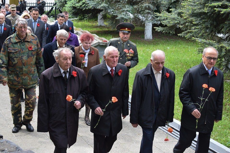 В Закарпатье проходят торжества к Дню Великой Победы 9 мая