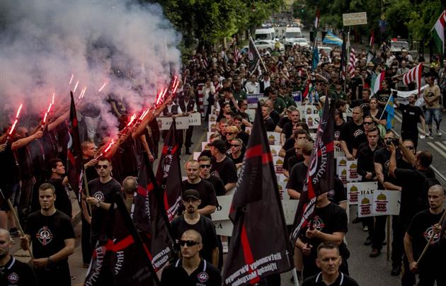 У Будапешті пройшов марш наці-радикалів.