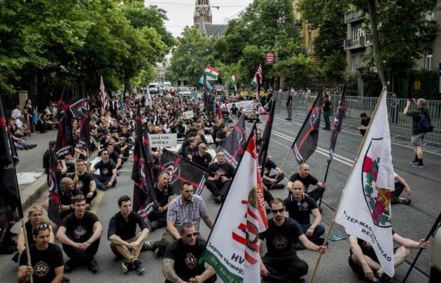 У Будапешті пройшов марш наці-радикалів.