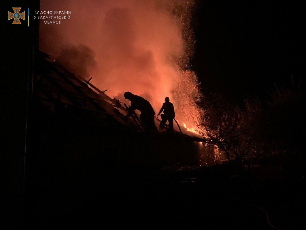 Ночной ужас возле Мукачево выглядит как кадры взятые из фильма