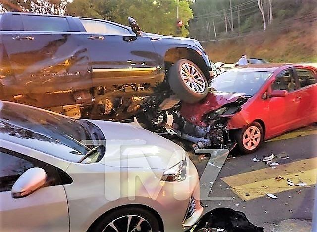 Как трюк в кино: Крупную аварию в Лос-Анджелесе устроил Шварценеггер 