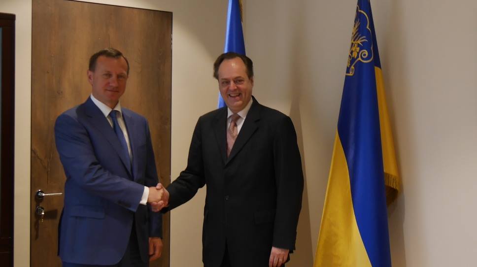 Богдан Андриив встретился сегодня с Послом Республики Хорватия в Украине