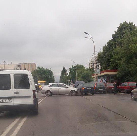 В Ужгороде столкнулись два автомобиля