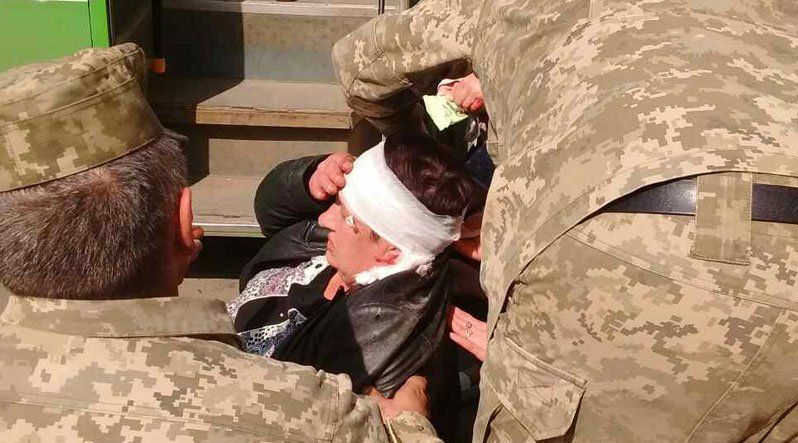 В Ужгороде женщина в общественном транспорте поранила голову