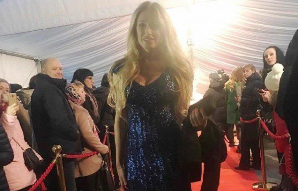 Ирина Галай на церемонии вручения премии «Vivа. Самые красивые 2017»