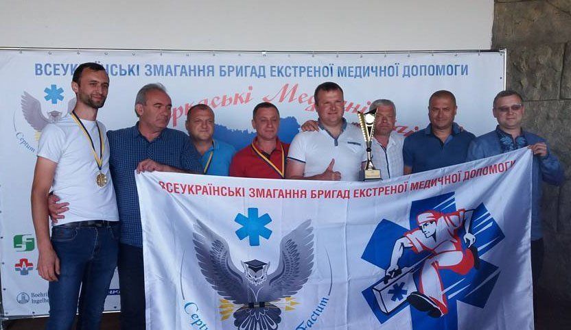 Закарпатська лікарська бригада екстреної медичної допомоги – переможець загальноукраїнських змагань