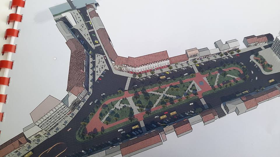 Проект реконструкции площади Петефи