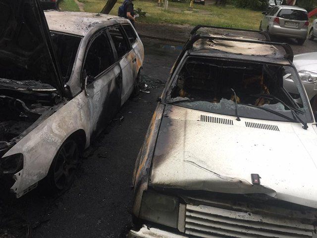 В Ужгороде борцу с игорным бизнесом сожгли авто