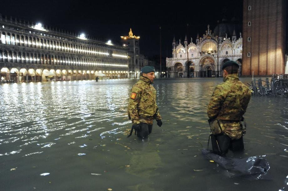 Венеция потерпела одно из самых худших наводнений в истории