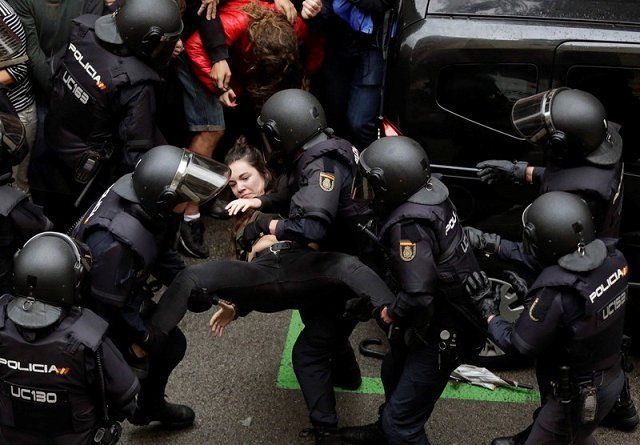 В Каталонии провели референдум о независимости